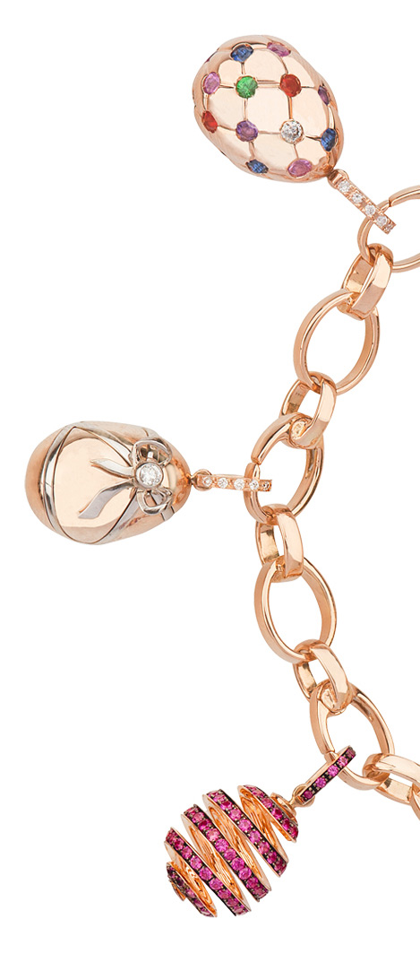 Fabergé-Charm-Bracelet браслет фаберже шармы