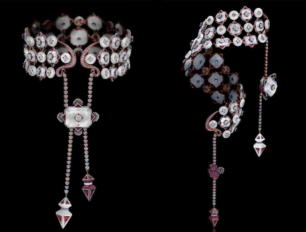 Ожерелье Damask Silk от Wallace Chan 