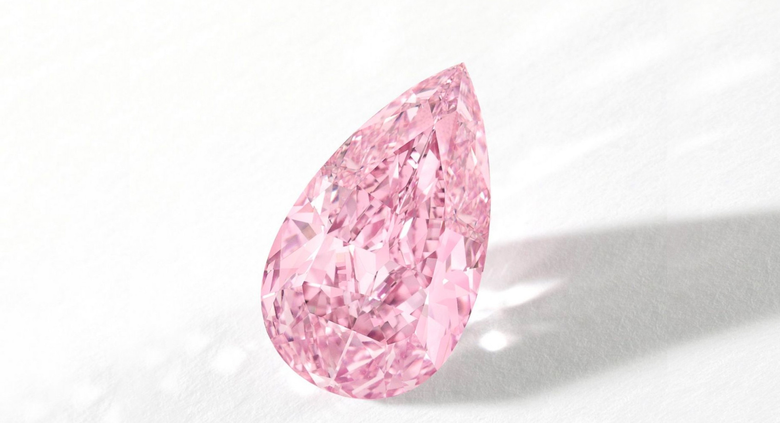 15.38 carat Unique Pink diamond