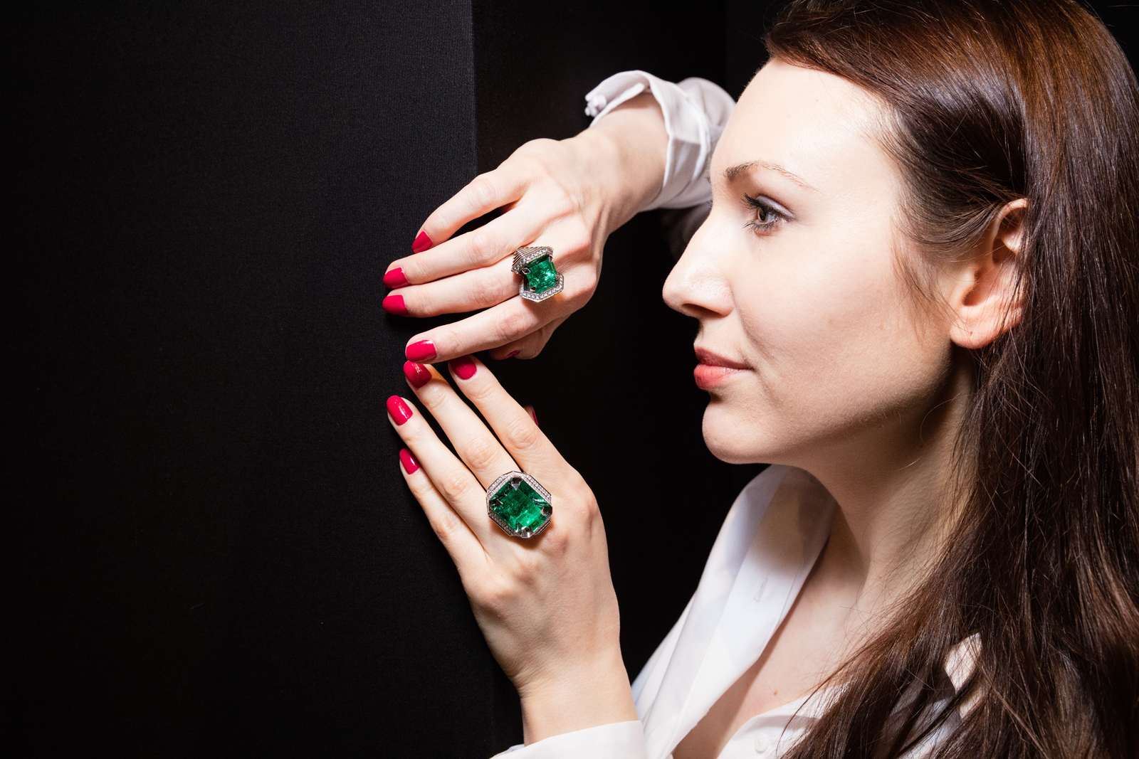 Ringo Jewellery emerald rings from Ego collection