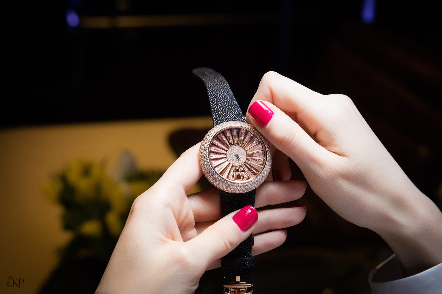  Palmiero Alter watch with numbers on the dial. Photo by Simon Martner