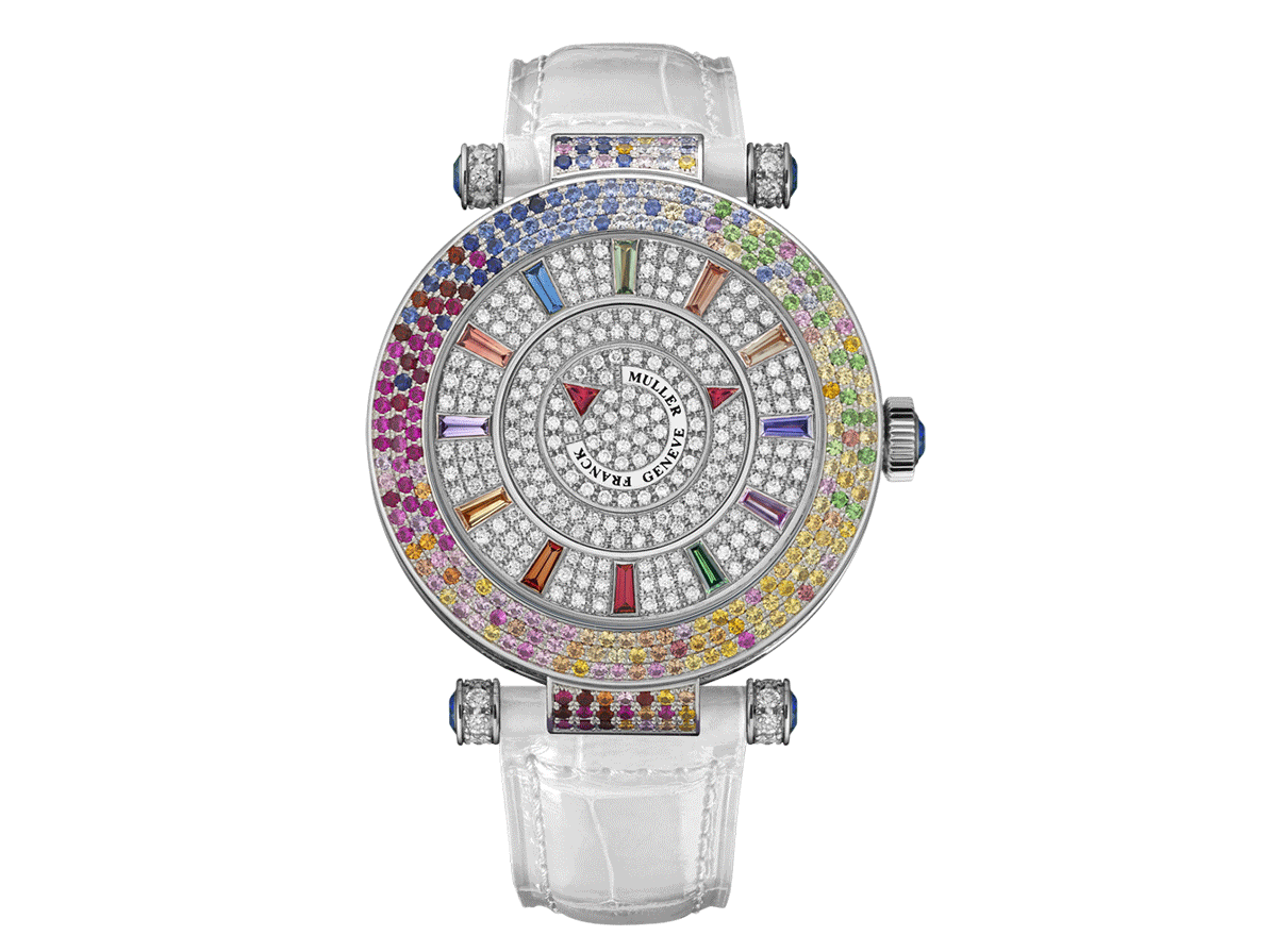 Модель из коллекции Quatre Saisons-Double Mystery от Franck Muller