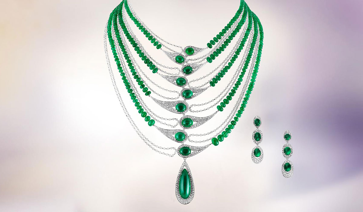  Boghossian necklace and earrings