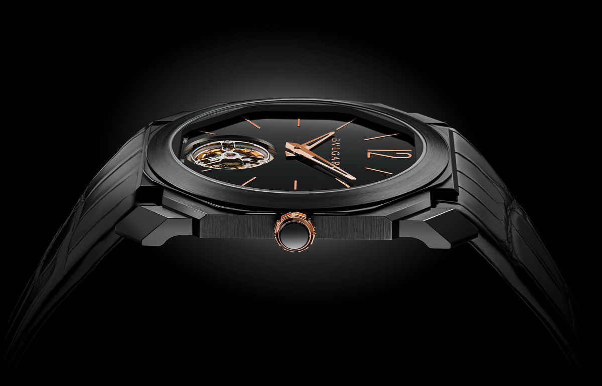 Bulgari - Octo Ultranero range