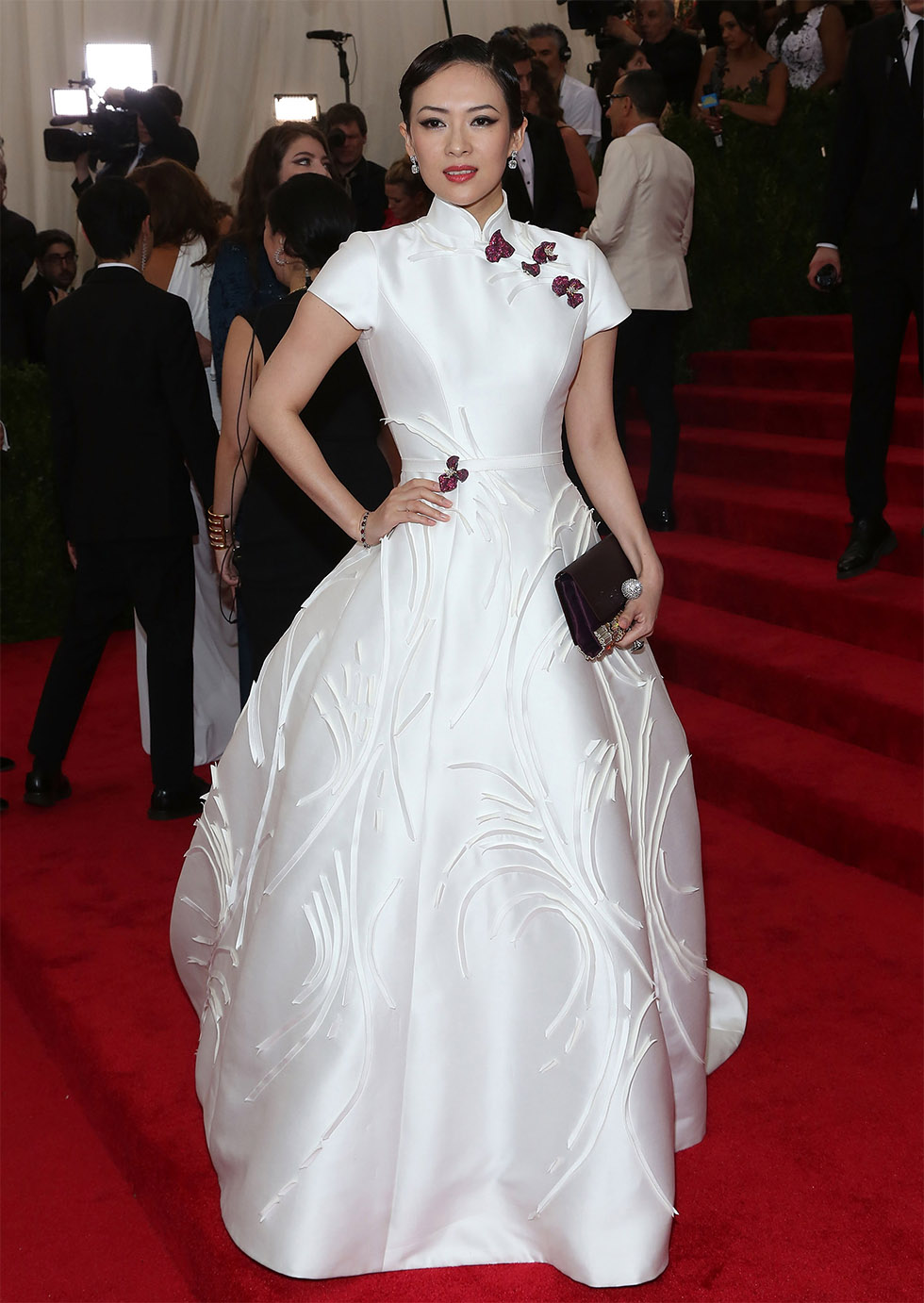NEW YORK, NY - MAY 04:  Actress Zhang Ziyi attends "China: Through the Looking Glass", the 2015 Costume Institute Gala, at Metropolitan Museum of Art on May 4, 2015 in New York City.  (Photo by Taylor Hill/FilmMagic)