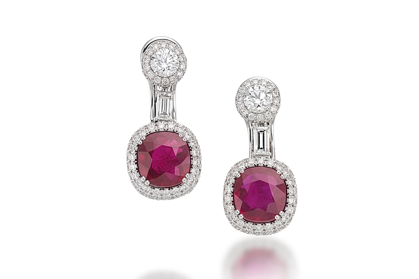 Ruby jewellery gallery celebrating July's birthstone