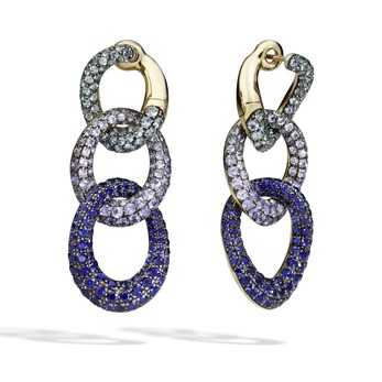 Tango Earrings by Pomellato_AquamarinesTanzanitiesBlueSapphires