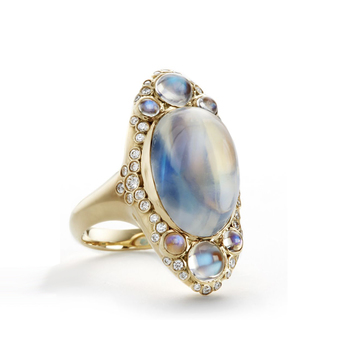 Moonstone ring