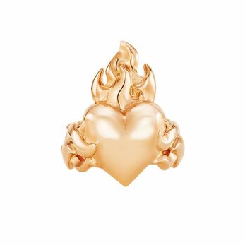 Кольцо Heartburst из 18-каратного красного золота