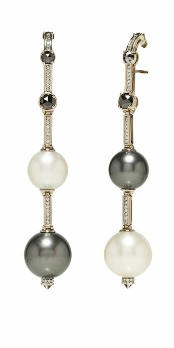 Pearl earrings