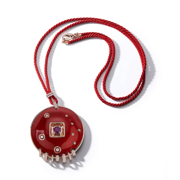 TRIBU Ruby Pendant