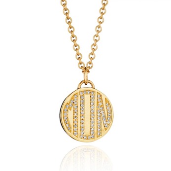 Pendant in gold and diamond 
