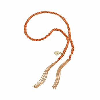 Lucky bracelet with Happiness charm in gold 