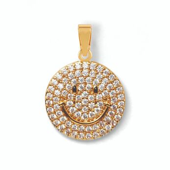 Smile pendant in gold and diamond 