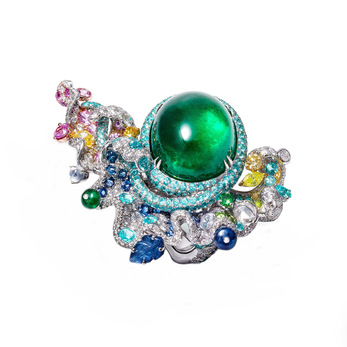 Anna Hu emerald ring 