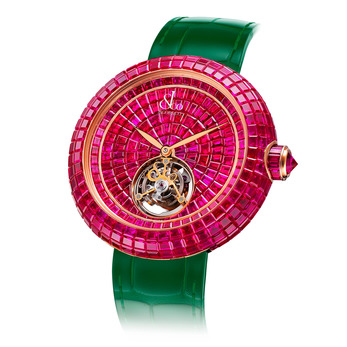 Jacob&Co Tourbillon with mystery set rubies