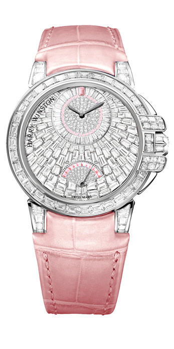 Harry Winston Ocean Waterfall automatic watch 36mm with diamonds